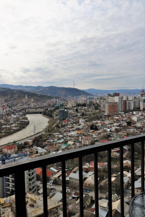 Ferienwohnung Twins Tower Tbilisi Exterior foto